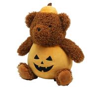 Plush Halloween Bear Fall Cute Soft Pumpkin Collection Decor | Halloween Bear Stuffed Animal for Fall Girlfriend Children Men Kids Boys Girls Youth Teens Son Daughter Family Friends