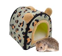 Plush Hamster Bed - Non-Slip Cave In Winter, Comfortable And Safe House | Multipurpose Shelter For Hamster, Hedgehogs, Rabbits And Sugar Petaurs, Cold Weather Protection