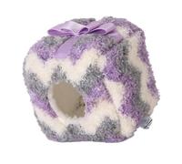 Plush Hamster Bedding Warm Winter Nest Sleep Cave House for Small Animal Comfortable Small Pet Cage Shelter Accessory Hamster Cage Accessory