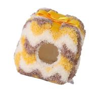 Plush Hamster Bedding Warm Winter Nest Sleep Cave House for Small Animal Comfortable Small Pet Cage Shelter Accessory Hamster Cage Accessory