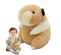 Plush Hamster Stuffed Animals, Hamster Plush Animals | Soft Realistic Plush Hamster Plush Toys - 11.8 Inch Cuddle Toy Room Decoration for Birthday Christmas Boy