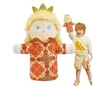 Plush Hand Puppet | Fairy Tales Role Play Puppets - Adorable Interactive Doll for Family Entertainment Preschool and Classroom Education