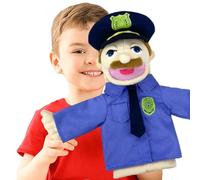 Plush Hand Puppet - Soft Role Toy | 15.7 Inch Career Doll for School Home Classroom Story Theater Learning Entertainment Fun Show Education