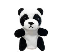 Plush Hand Puppets - Cute Panda Animal Puppet, Soft Stuffed Cartoon Character Toy For Children Role Play | Flexible Hand Operated Design With Friendly Expression, Supports Creative Storytelling And So