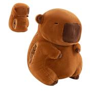 Plush Hand Warmer Pillow, Multifunction Soft Stuffed Capybara warmi-es, Kids Winter Cartoon Plush Toys Hand Warmer, Winter Hugging Pillowfor Adults & Children