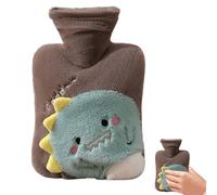 Plush Hand Warmer with Water Filled - 1000 ml Hot Water Bottle with Cartoon Design, Portable Heating Pad | Neck Warmer with Soft Cover for Feet and Hands on the Waist, Ideal P
