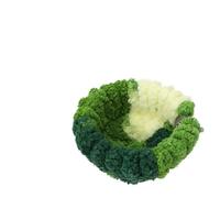 Plush Hanging Bird Bed - Cozy Nest For Parakeets Conures Hamsters Small Pets(Green,S)