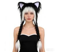 Plush Hat With Cat Ears For Winter | Head Accessories For Cosplay And Costume Parties - Cute Hat With Feline Ears | For Women Adults Kids Friends And Family