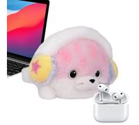 Plush Headphone Case | Seal-shaped Plush Protective Universal Storage Bag | Portable Cute Headphone Storage,for Travel Office Backpack Desk Home Adult Man Woman