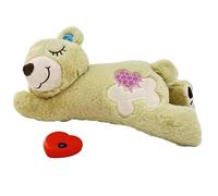 Plush Heartbeat Toy - Comfortable Pet Toy, Soft Plush Animal | Battery Operated Removable Soothing Toy Battery Operated Plush Heart Rhythms For Cats For Puppy