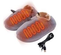 Plush Heated Slippers - Comfort And Warmth Inside, Shoe Warmer For Women, Durable Battery Powered, Long Lasting Gift | Great For Relaxing And Relaxing