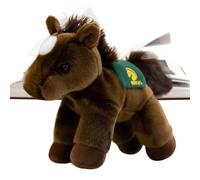 Plush Horse - 8.3inch Throw Pillow Cute Mascot 2026,Realistic Small Horse Stuffed Animal,for Halloween Christmas Valentines Birthday Graduation New Year Home Office Sofa Car