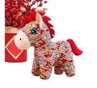 Plush Horse - Huggable Soft Skin-friendly Horse, Souvenir Decor For Children Animal Lover Living Room Bedroom Home Decoration Boys Girls Sisters Sofa Bed, Year Of The Hor-se Soft Plush Doll