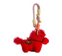 Plush Horse Keyring - Soft Plush Doll Collectible Pendant with Lanyard for Figurine, Cute Plush Accessory Decorative Keychain for Women Men Bag P