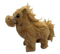 Plush Horse Plush Toy - Interactive Electronic Horse With Motion Sounds Early Educational Learning Toy Realistic Animated Plush Animal | Interactive Pet C