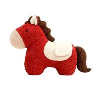 Plush Horse Stuffed Animal - Cute Doll Horses Stuff Animals Featuring Soft Textured Fabric For Gentle Cuddling For Adults Kids Girls Family Collectors All Ages Pretend Play Birthday New