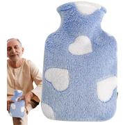 Plush Hot Water Bag - Hot Water Bag, Warm Water Bottle | Stay Comfy Hot and Cold Water Bottle, 1 L Cute Stuffed Cover Hot Water Bottle for Bed for Hand & Feet Warmer, Neck and Shoulder Hurt Relief
