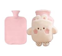 Plush Hot Water Bottle, Animal Shape Hand Warmer, Cold Weather Hand Warmer Pouch for Office, Car, Sofa Bed, Work, Picnic, Travel, Home, Heated Bottle Cover is