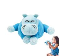 Plush Ice Bag Cover - Creative Stuffed Animal Doll, Soft Cartoon plushiee, Fun Hot Cold Pack Holder, Comfortable Toy Design | Cooling Compress for Children Hippo Lion Elephant Doll Relief