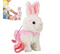 Plush Interactive Bunny Toy - Easter Rabbit With Sounds & Movements | Cute Walking & Talking Plush Bunny For Boys, Girls & Kids, Indoor, Travel, Birthday & Nursery