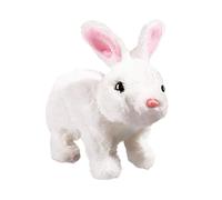 Plush Interactive Bunny Toy Figures - Shakes Its Ears, Walking Interactive My Realistic Bunnyy Toy | Easter Bunny Toys for Festive Occasions and Easter Celebrations