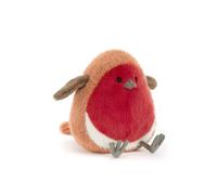 Plush Jc Robin Toy Bird Animal Stuffed Doll Bedroom Decoration Kids Cute Gift