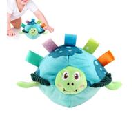 Plush Jumping Ball - Interactive Sound Toy for Developing | 11.5x12.5x12.5cm, Soft Fabric with Electric Bounce, Talking Animal for Communication, Hearing Trainer Boys, Skill Builder Girls