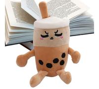 Plush Keychain - 12cm Large Bubble Tea Pendant, Stuffed Keychain, Soft Backpack Pendant, Cute Cartoon Gift Accessories, Lightweight Decorative Carry Charm | Bubble Tea