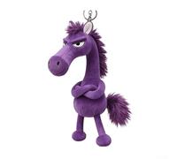 Plush Keychain Based on 2026 Year of the Horse Tradition to Support For Strength Mindset and Consistent Daily Motivation (Purple)