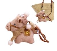Plush Keychains | Compact 2026 Horse Year Plush Keyring | Stuffed Horse Keychain Pendant - for Husband Son Daughter Family Friends Men Women Boys Youth Teens