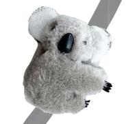 Plush Koala Hair Clip - Cute Koala Shaped Claw Clip For Women & Girls | Soft Plush Animal Hairpin With Strong Hold, Lightweight Handmade Hair Accessory For Daily Wear, Shopping & Events