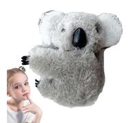 Plush Koala Hair Clips Cute Koala Shape Portable Small