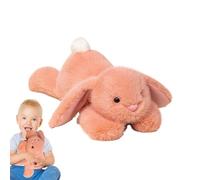 Plush Liar Rabbit - Stuffed Hugble Bunny with Floppy Ears Realistic Cuddly Animals Collection Treasure Accompaniment Decor for Bedroom in the Living Room, Soft Relaxing Plush Rabbit