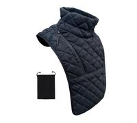 Plush Lined Neck Cover for Cycling Black Warm(black velvet bag)