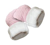 Plush Lined Strollers Mitts for Parents Using Baby Carriages Pram Cart Handmuffs Ensures Comfort During Outdoor Walk Cold Weather Strollers Gear