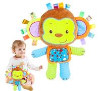 Plush Lion children Toy,Plush Comfort Animals Lion & Monkey Cute Doll Toy Soft Cuddly Toys with Short Hypoallergenic for Children's Security Rich Tactile Feeling for Home (A)