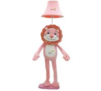 Plush Lion Floor Lamp for Children's Room, Decorative Night Light with E27 Socket, Button Switch and Flexible Adjustment, Stable Base