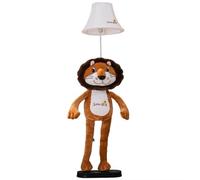 Plush Lion Floor Lamp for Children's Room, Decorative Night Light with E27 Socket, Button Switch and Flexible Adjustment, Stable Base