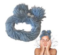 Plush Makeup Headband, Beauty Headband for Women | Facial Wash Headband Funny Spa Plush Face Wash Hair Band,Plush Spa Headbands Hair Accessories