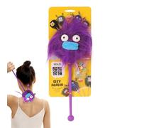 Plush Massage Hammer, Cartoon Massage Hammer, Cute Plush Massage Hammer, Manual Massager, Cartoon Knock Massage Stick, Soft Hammer Rod for Back and Body