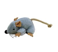 Plush Mouse Cat Toy, Interactive Game with a Moving Tail | Plush Toys for Cats - For Pets and Daily Play Indoor Outdoor on the Floor Birthday and Holiday Gift