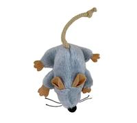 Plush Mouse Toy for Cats - Interactive Mouse Toy, Compact Toy with Built-in Sound | Mousee Cat Toys for Domestic Kittens, Indoor and Outdoor