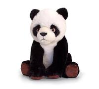 PLUSH NEW PANDA BEAR SOFT TOY CUDDLY TEDDY 25cm KEEL ECO
