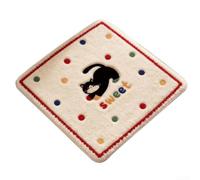 Plush Office Chair Pad with Soft Texture and Silicone-Reinforced Base to Minimize Movement During Daily Use (B)