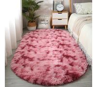 Plush Oval Faux Fur Yoga Mat Non Slip Soft Fur Exercise Carpet Ideal for Comfortable Workouts and Home Decor Perfect for Yoga Meditation and Fitness.