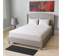 Plush Palace Extra Deep 30cm Quilted Single Mattress Protector, Hypoallergenic & Breathable Fabric, Durable Quilting with Elegant Stitching, Easy Care for Comfortable Sleep - Single (90x190 cm)