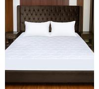Plush Palace Extra Deep 30cm Quilted Super King Mattress Protector, Hypoallergenic & Breathable Fabric, Durable Quilting with Elegant Stitching, Easy Care for Comfortable Sleep - (182x200 cm)