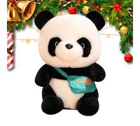 Plush Panda - Cute Panda with Bag | Soft and Comfortable Sleeping Mate | Animal Plush for Home Decoration, Car Interior, Adorable Gift