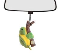 Plush Panda Rear View, Swinging Panda Pendant, Turtle Panda Shape Plush Doll Car Hanging Ornament Car Interior Accessories Decoration for Bags Backpacks Car