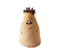 Plush Pen Case Potato Spacious Interior for Erasers Rulers Pencil Storage Bag School Accessory Desk Decoration Case